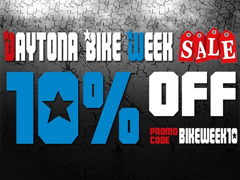 Daytona Bike Week Sale – Save 10%