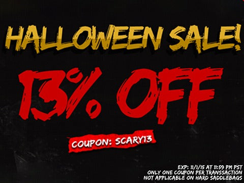 Halloween Sale – 13% Off!