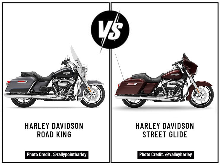 Harley Davidson Road King Vs. Harley Davidson Street Glide