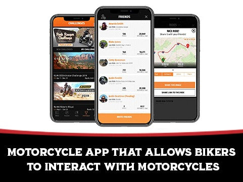 Motorcycle App That Allows Bikers To Interact With Motorcycles