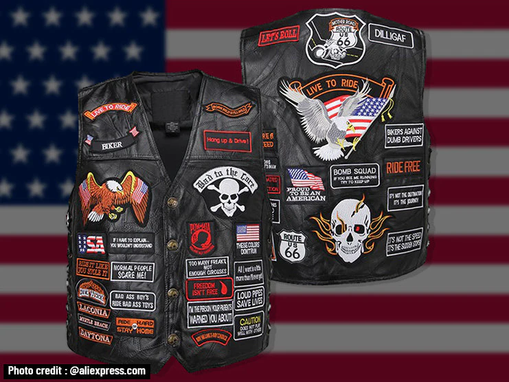 Biker Patches Large Back Patches For Vest Skull Patch The World's