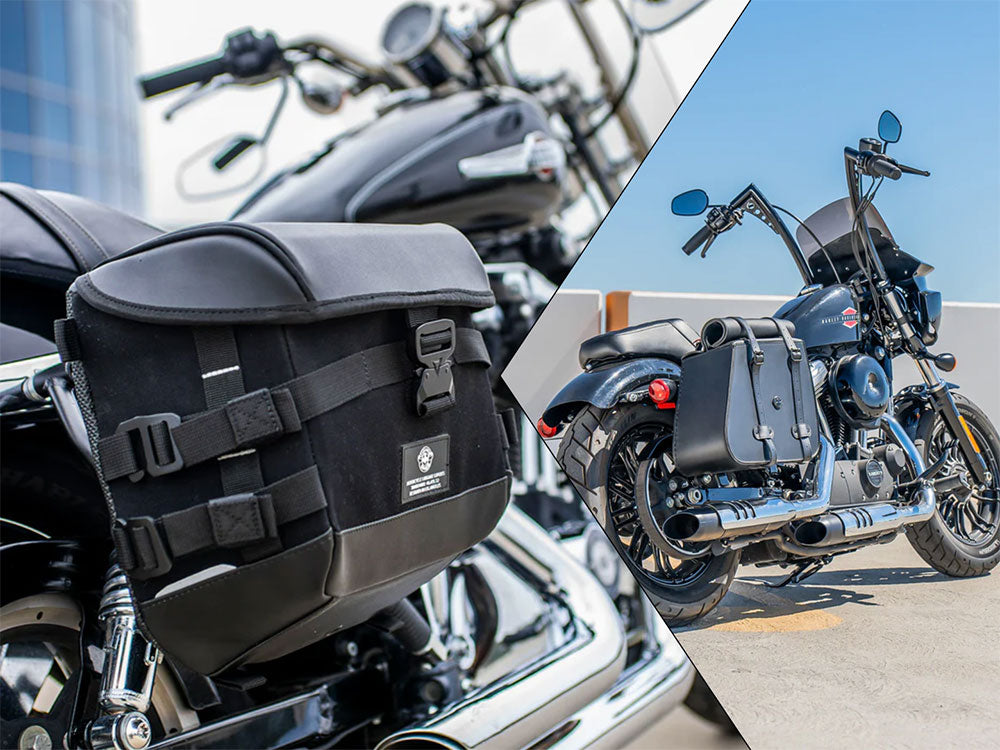 Best-Slim-Profile-Harley-Sportster-Saddlebags-for-City-Use