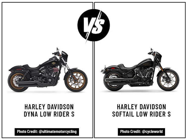 Difference Between Dyna And Softail