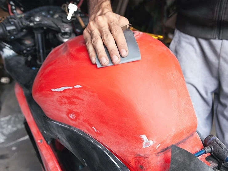 How to Fix Motorcycle Paint Bubbling