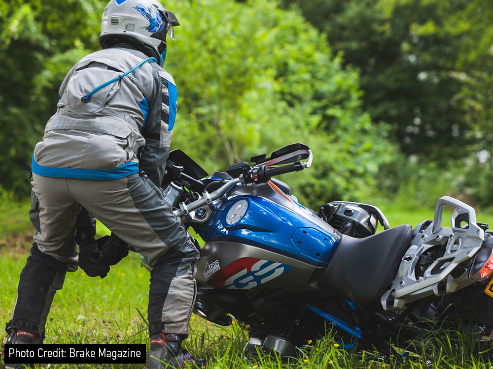 How To Pick Up Your Big Adventure Motorcycle