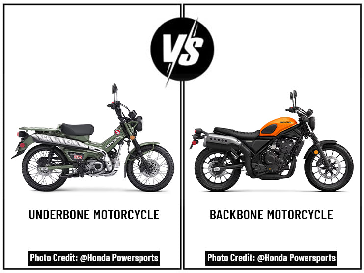 Which Is Better: Underbone Vs Backbone Motorcycle?