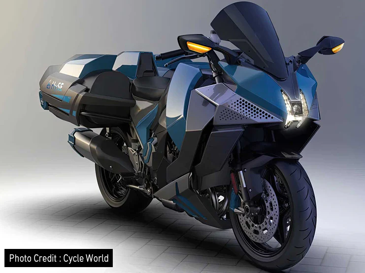 Kawasaki's Supercharged Hydrogen-Fueled H2 Prototype Revealed