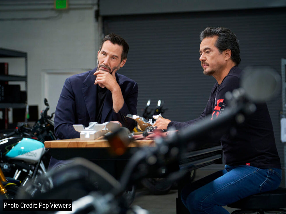 New Keanu Reeves Motorcycle TV Series "Visionaries"