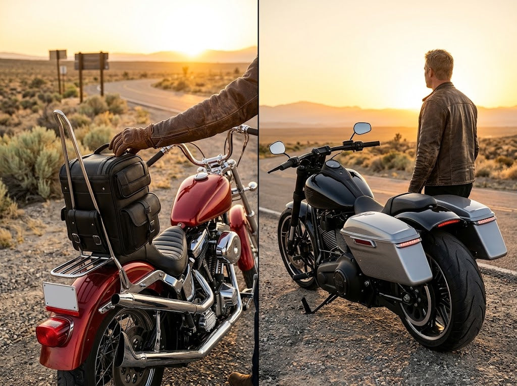 saddlebags vs tail bags