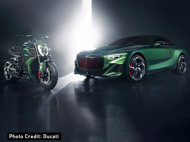 The Launch of Limited-Edition Ducati Diavel for Bentley