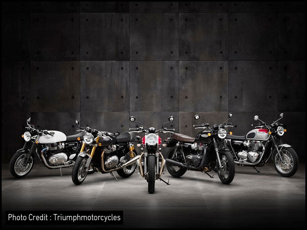 Triumph launches 7 new models in India