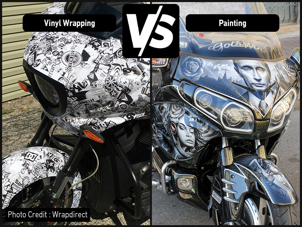 Vinyl Wrapping vs Painting - The Better Option for Motorcycle Fairing