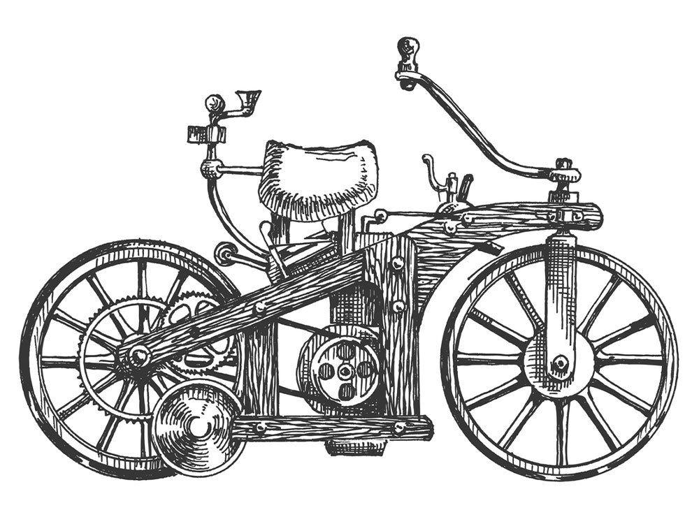 When Were Motorcycles Invented