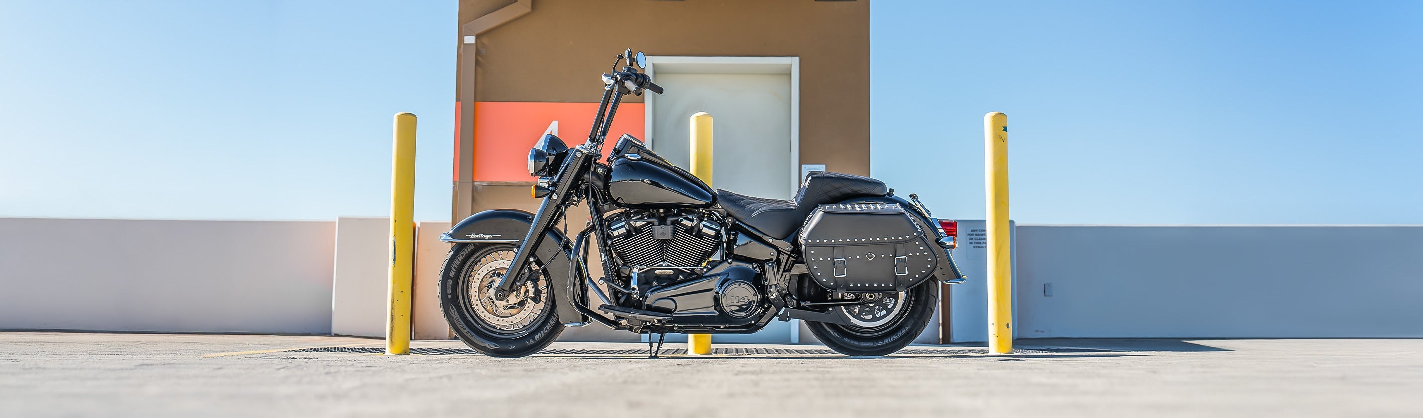 Harley Davidson Softail Heritage FLHC/S Saddle Bags - 2018 & Later