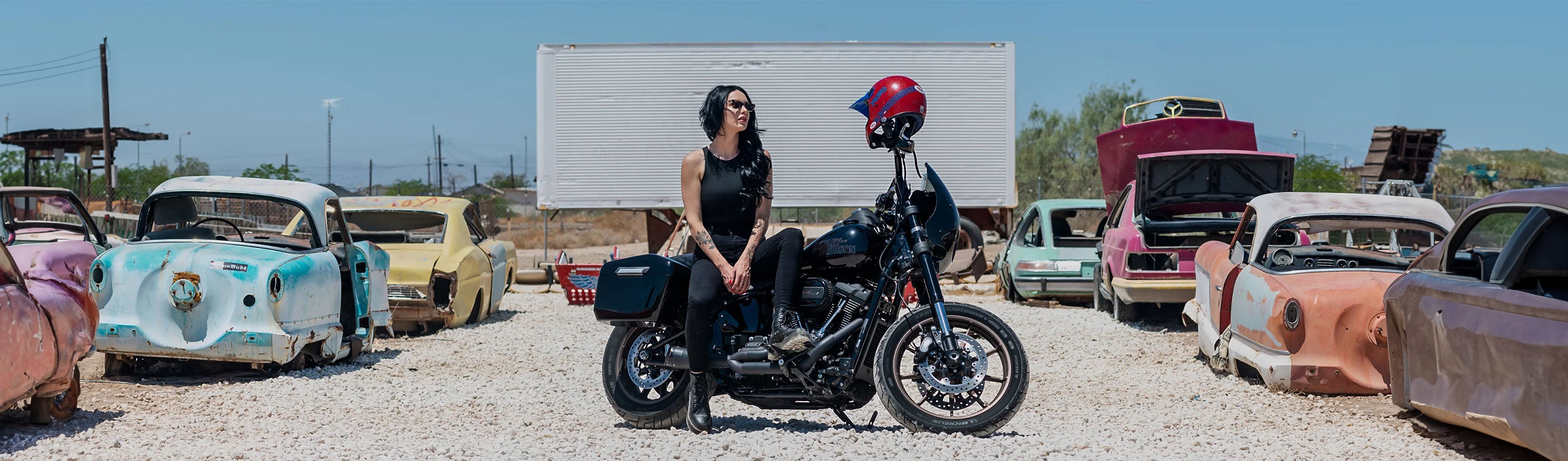 Harley Davidson Softail Low Rider FXLR Saddlebags - 2018 & Later