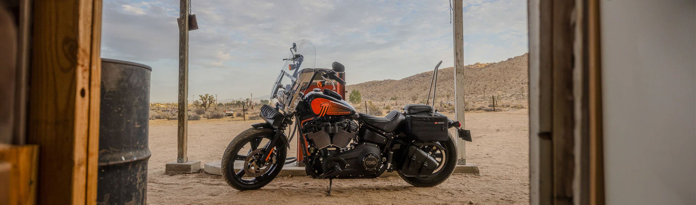 Harley Davidson Softail Springer FXSTS/I Saddlebags