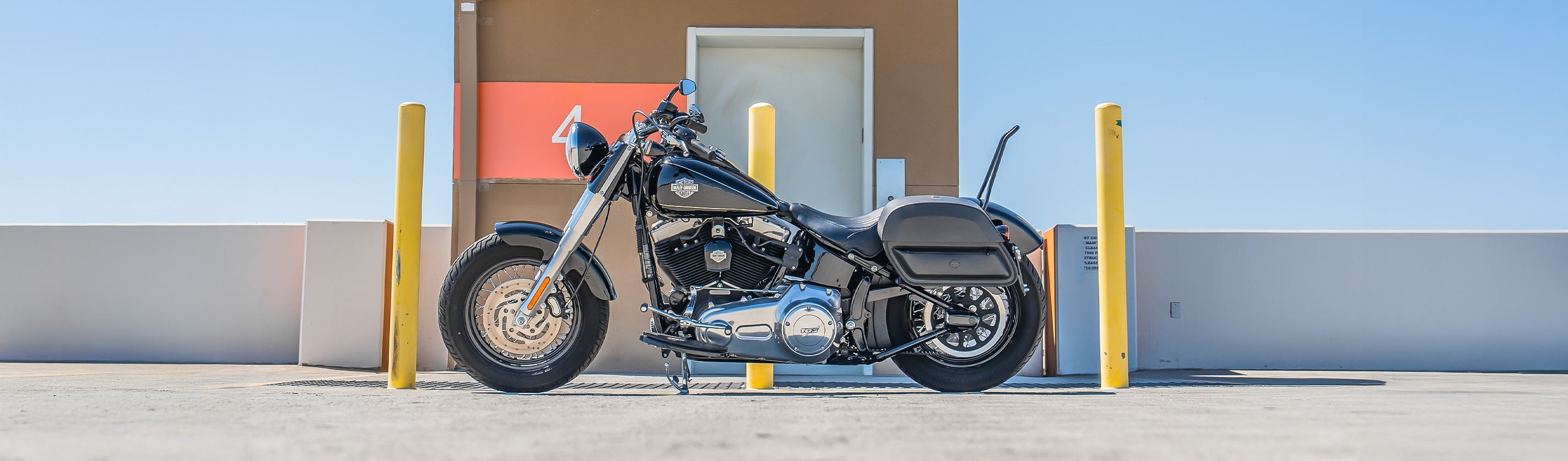 Harley Softail Slim FLS All Motorcycle Luggage Bags, Parts & Accessories By Bike