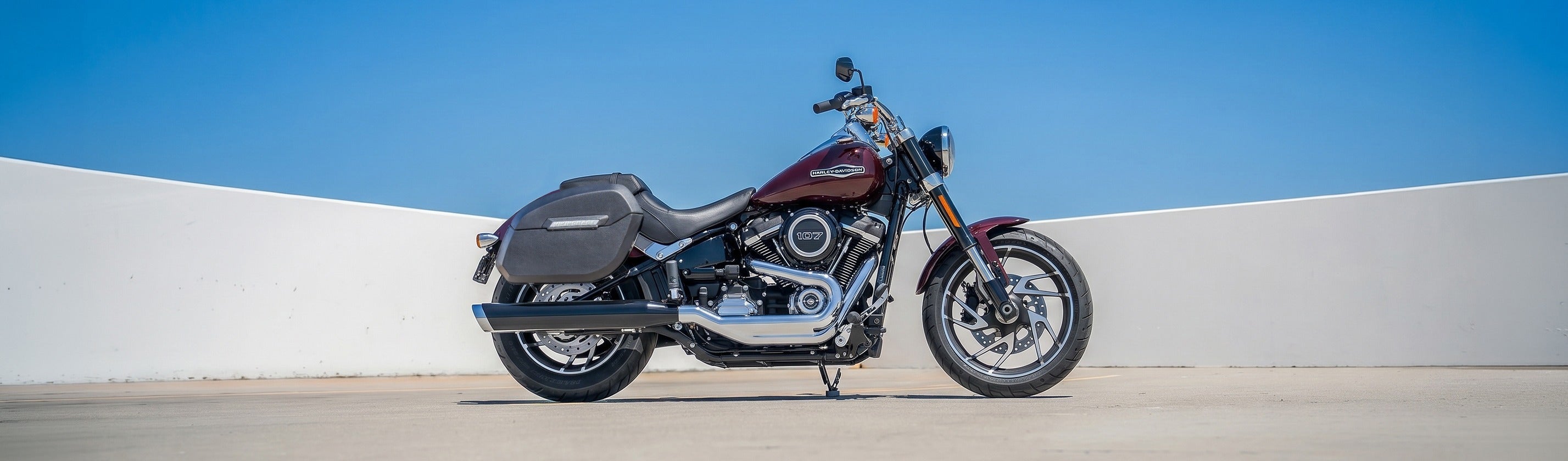 Harley Softail Sport Glide FLSB All Motorcycle Luggage Bags, Parts & Accessories By Bike