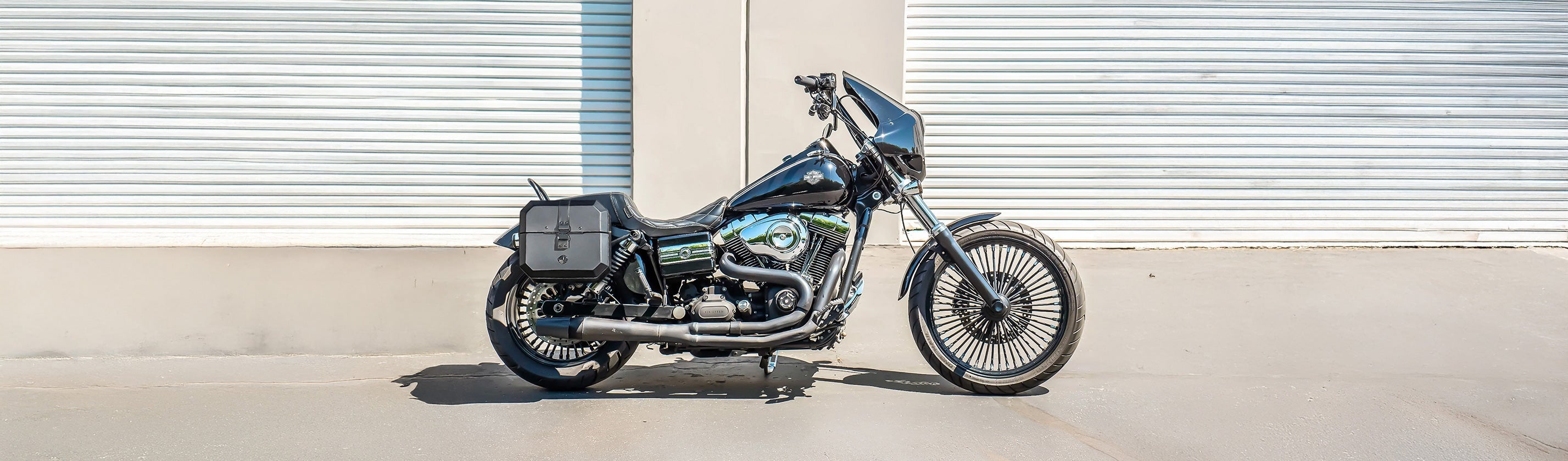 Saddlebags for Harley Dyna Wide Glide