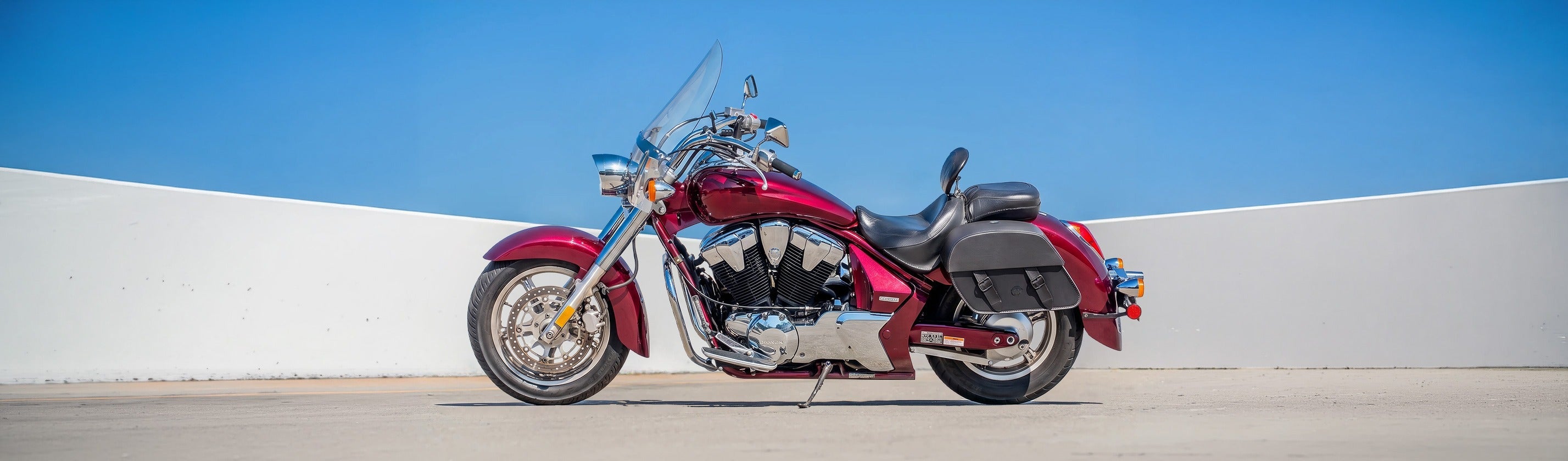 Honda VT1300CT Interstate All Motorcycle Luggage Bags, Parts & Accessories By Bike Web