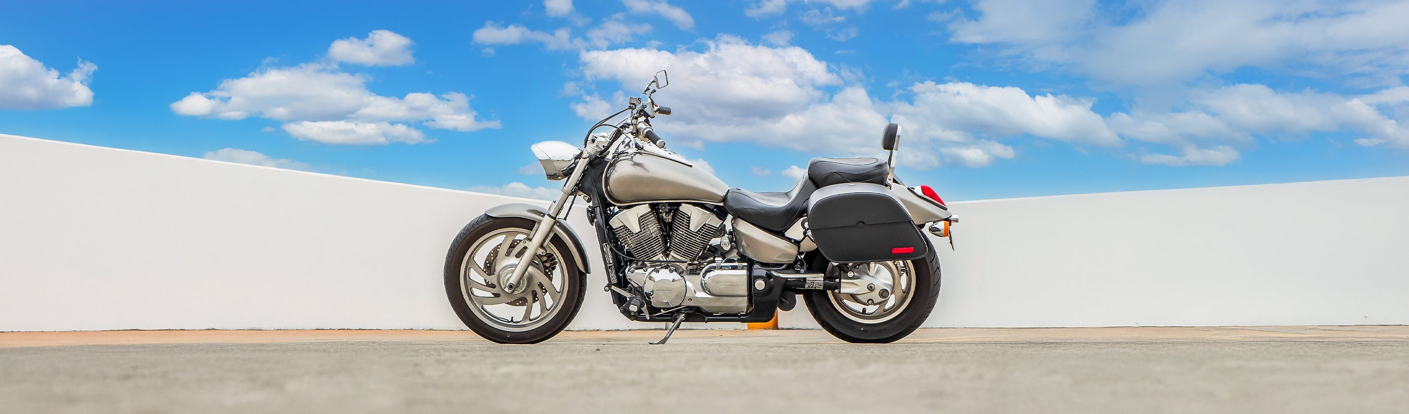 Honda VTX 1800 F All Motorcycle Luggage Bags, Parts & Accessories By Bike Web Banner