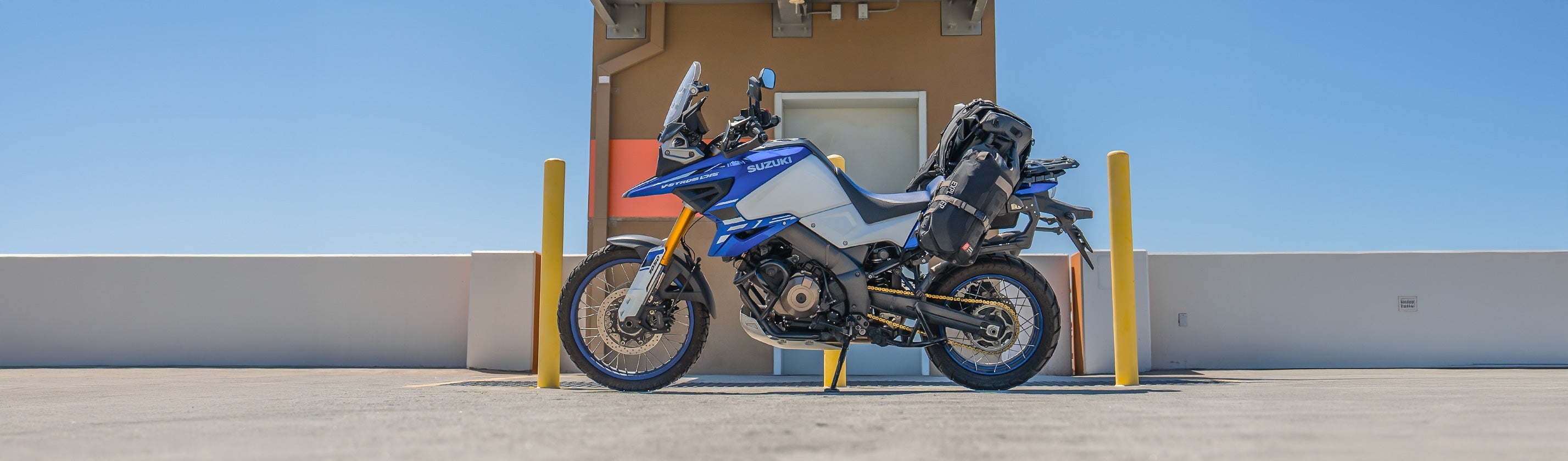 Suzuki V-Strom 650XT Adventure Touring Luggage System - VikingBags