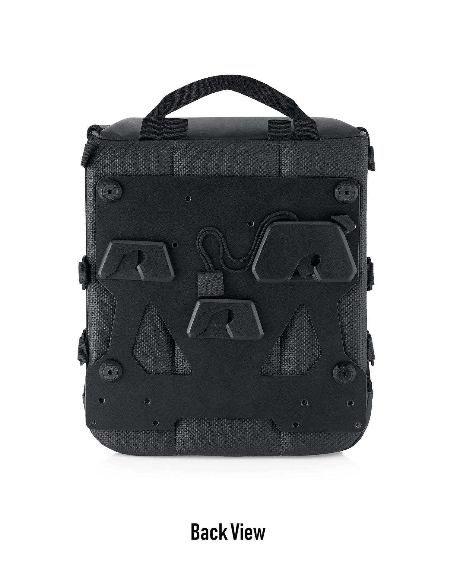 15L - Incognito Quick-Mount Medium Indian Scout Sixty Bobber Solo Saddlebag (Right Only) Back View