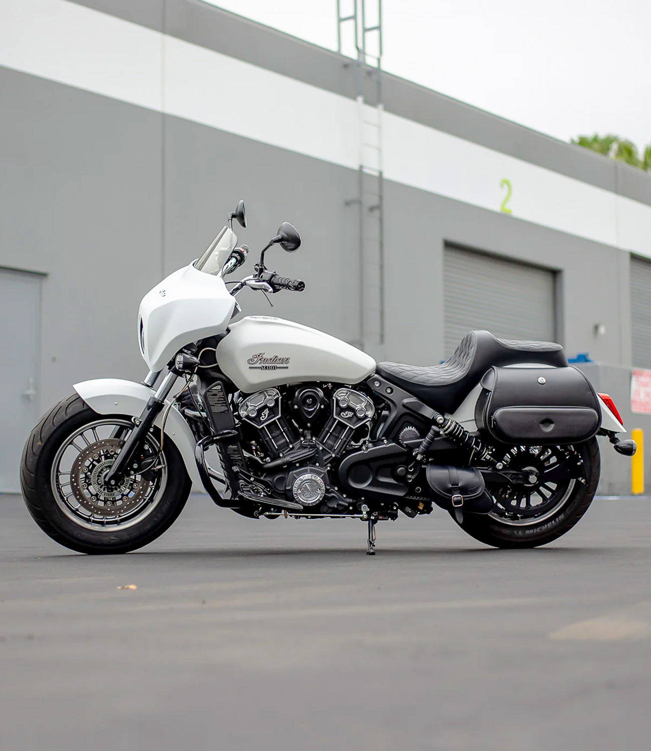 2025 Indian Scout Sixty Classic Saddlebags