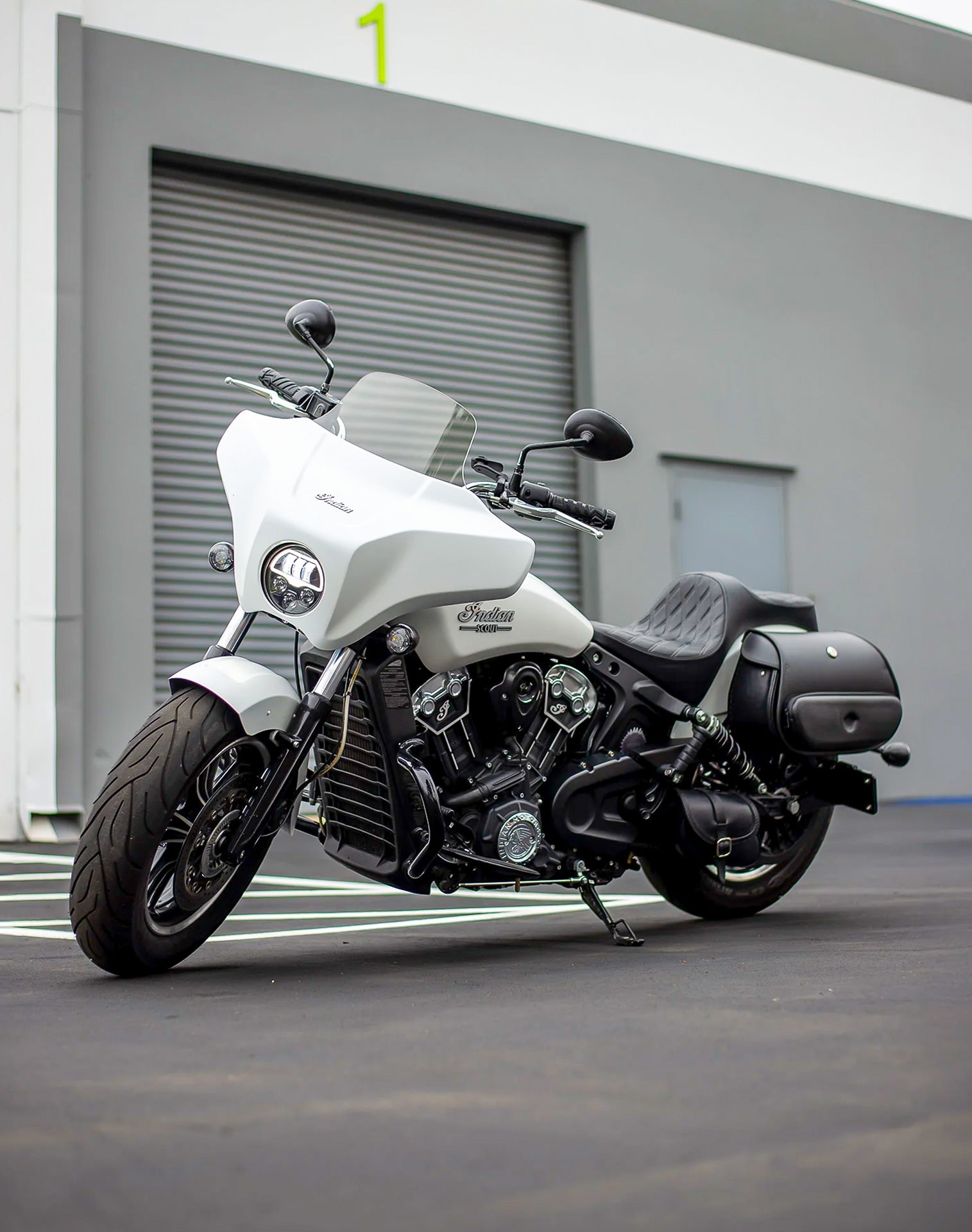 2025 Indian Scout Sixty Classic Saddlebags