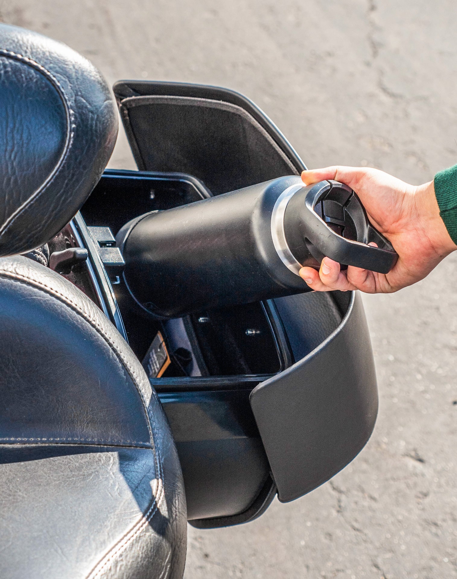 28L - Pantheon Medium Honda VT1300CT Interstate Leather Saddlebags v2