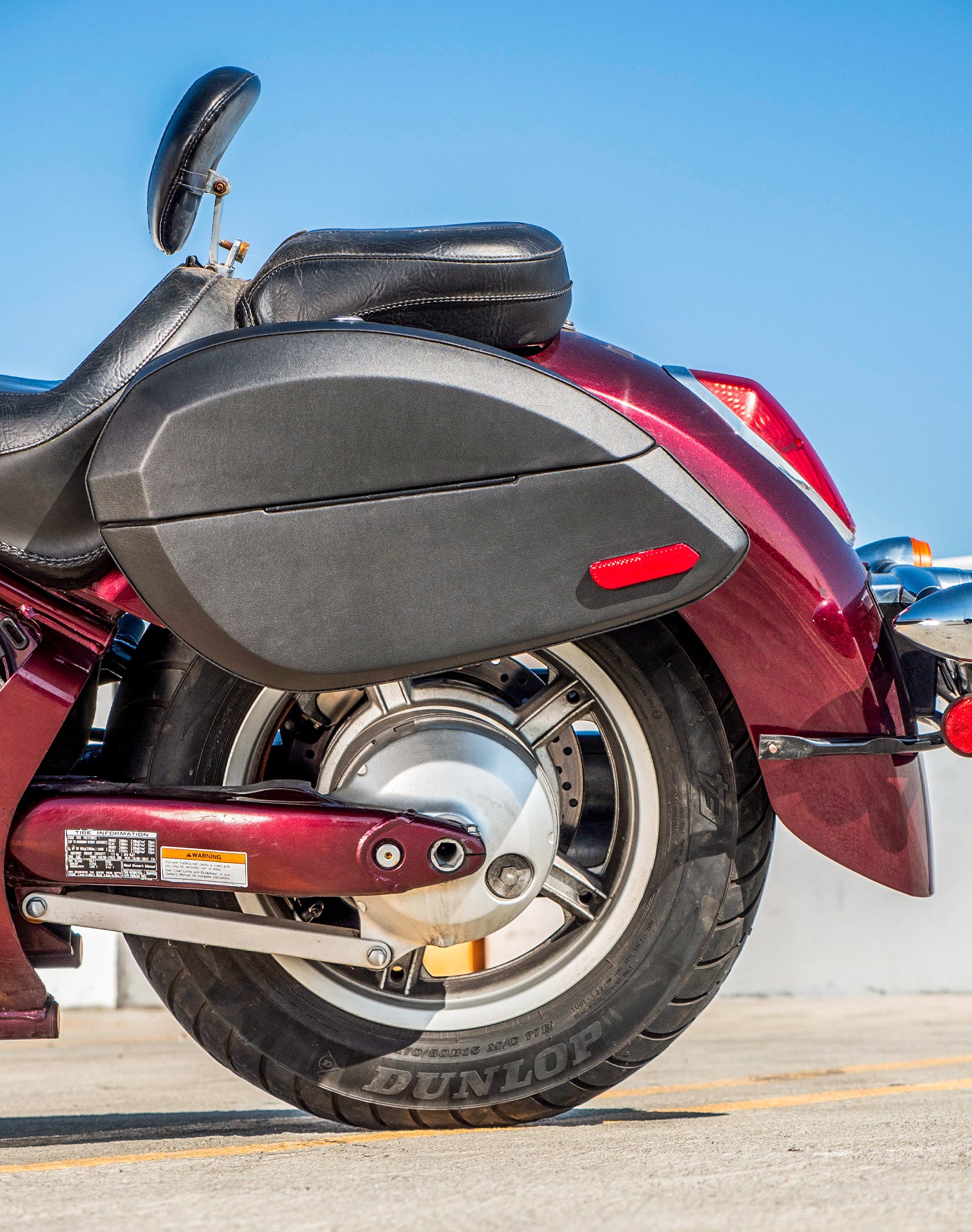 28L - Phantom Large Honda VT1300CT Interstate Hard Saddlebags v2