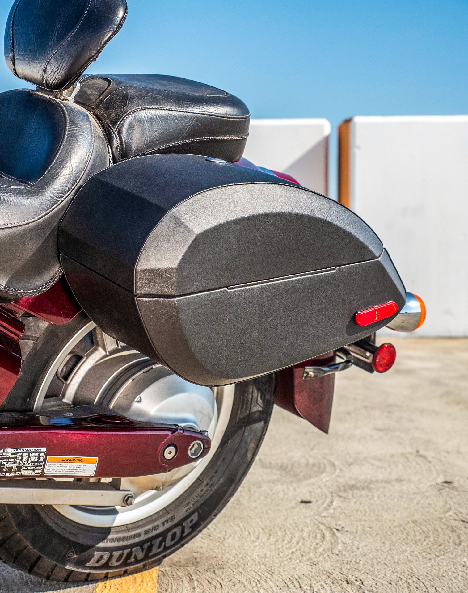 28L - Phantom Large Honda VT1300CT Interstate Hard Saddlebags v3