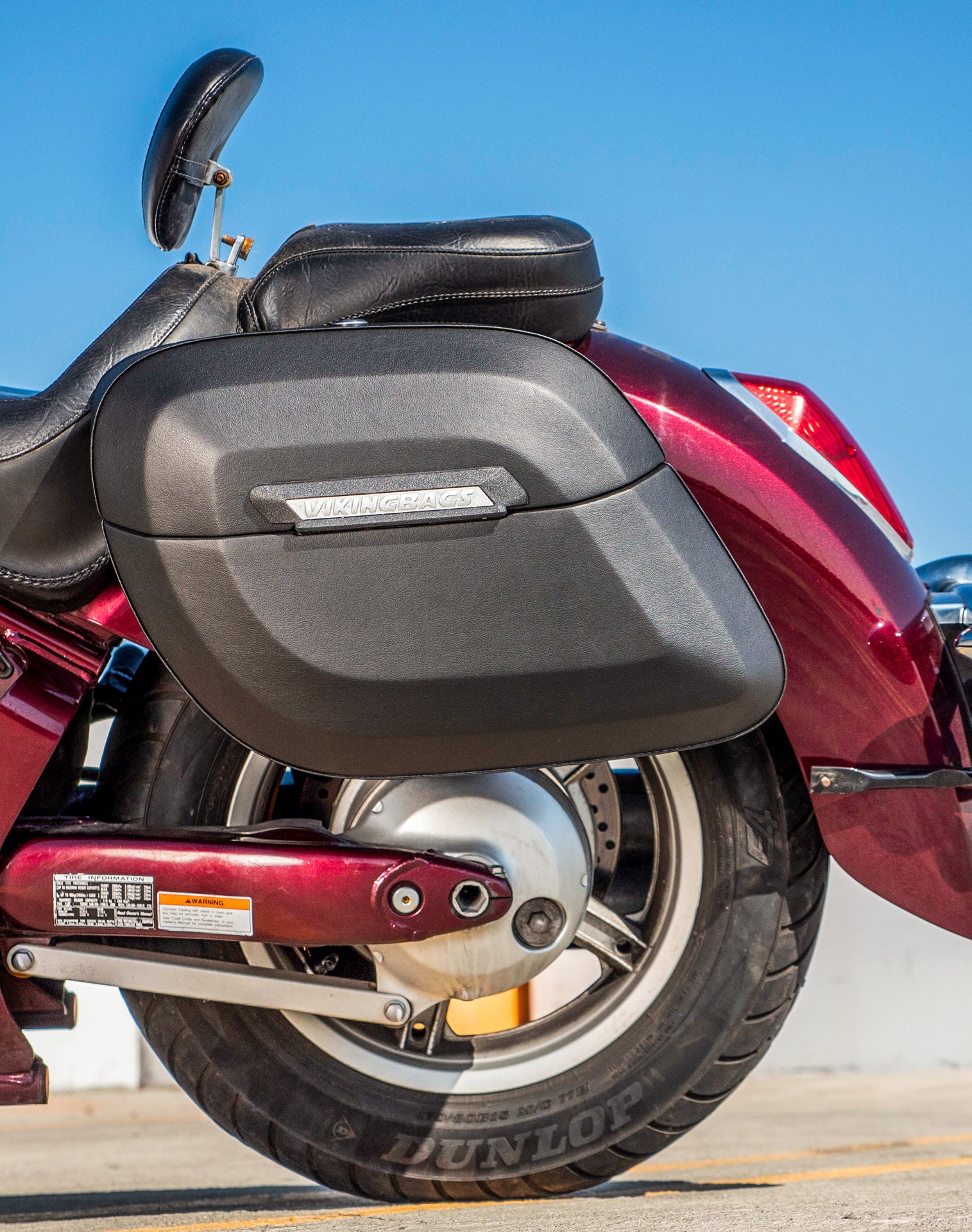 40L - Lamellar Raven XL Honda VT1300CT Interstate Hard Saddlebags v2