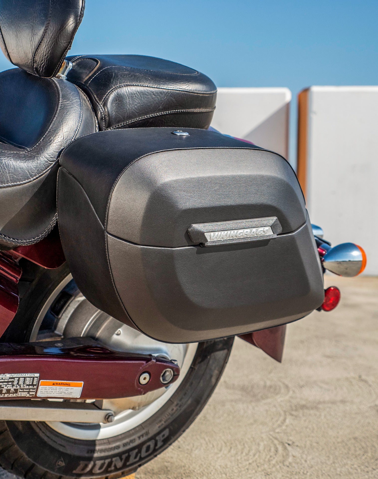 40L - Lamellar Raven XL Honda VT1300CT Interstate Hard Saddlebags v3