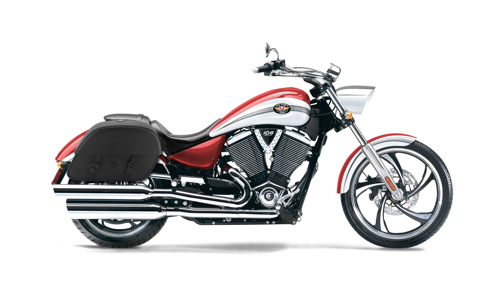 28L - Baelor Medium Victory Vegas Motorcycle Saddlebags @expand