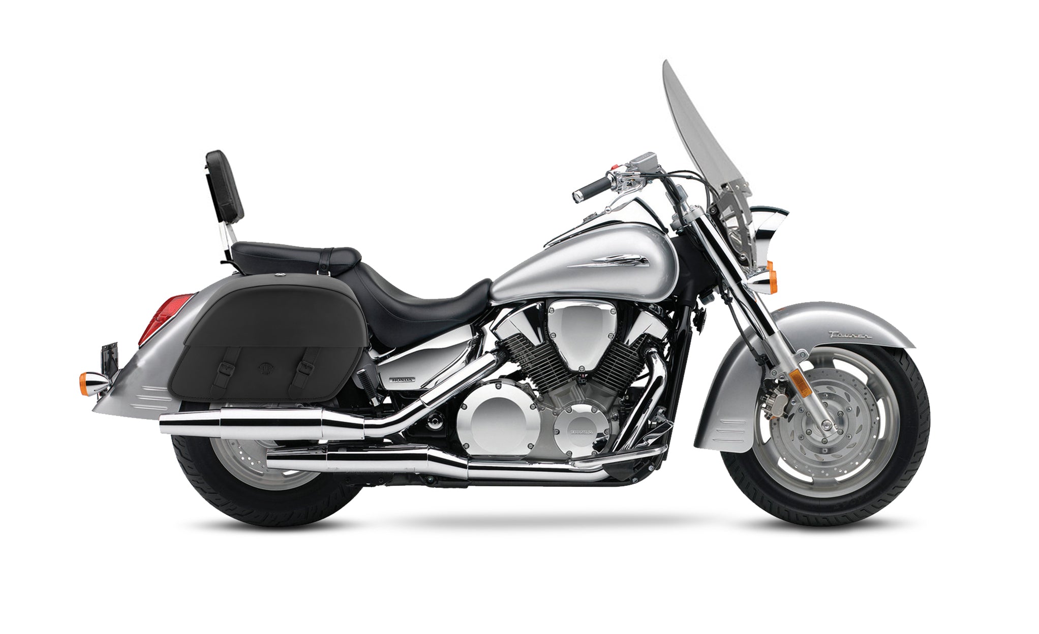 28L - Baelor Medium Honda VTX 1300 T Tourer Motorcycle Saddlebags @expand