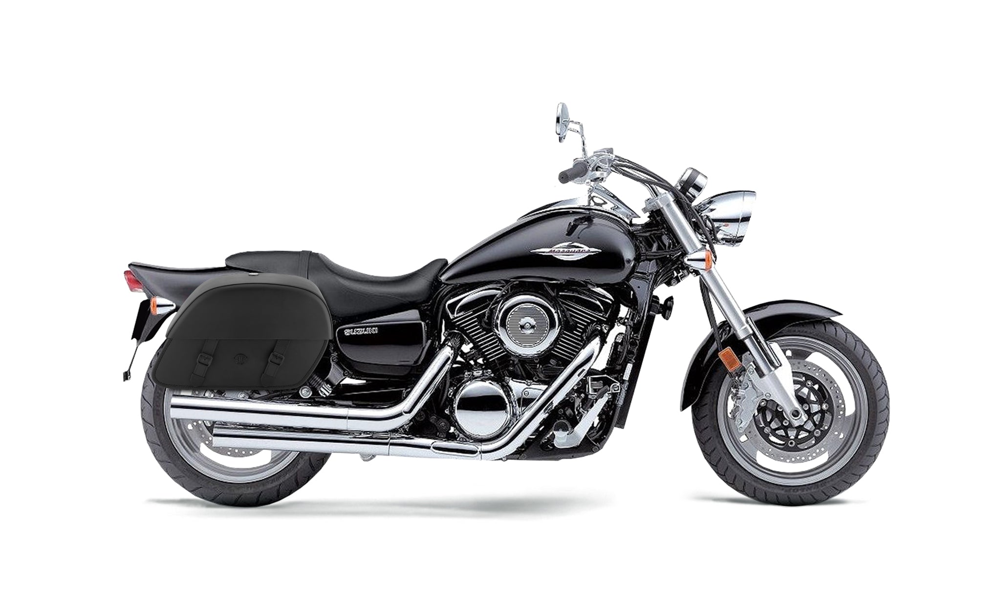 28L - Baelor Medium Boulevard M95 VZ1600 Motorcycle Saddlebags @expand