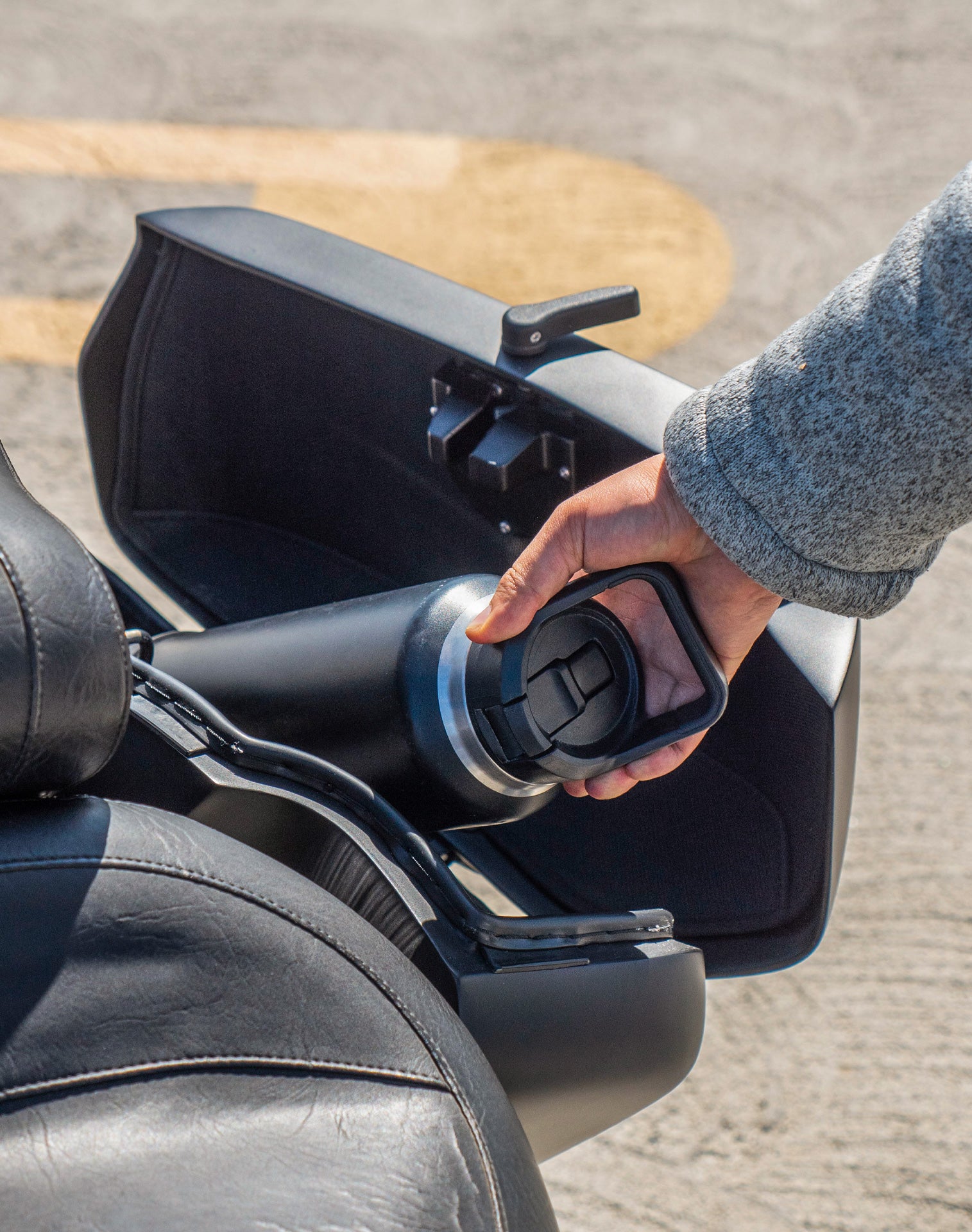 42L - Baldur XL Honda Shadow 1100 Sabre Matte Hard Saddlebags v4