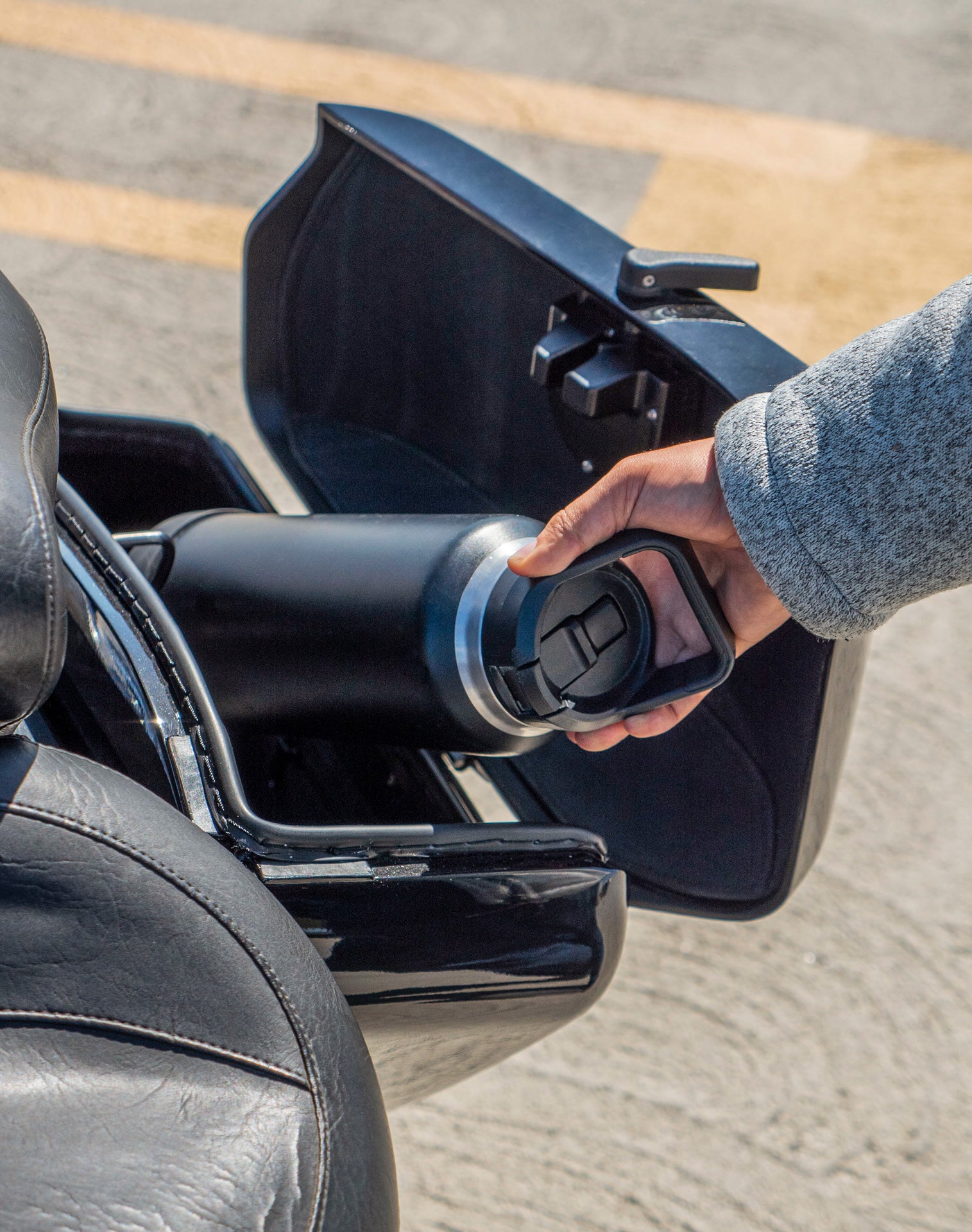 42L - Baldur XL Honda Shadow 1100 Sabre Painted Hard Saddlebags v4