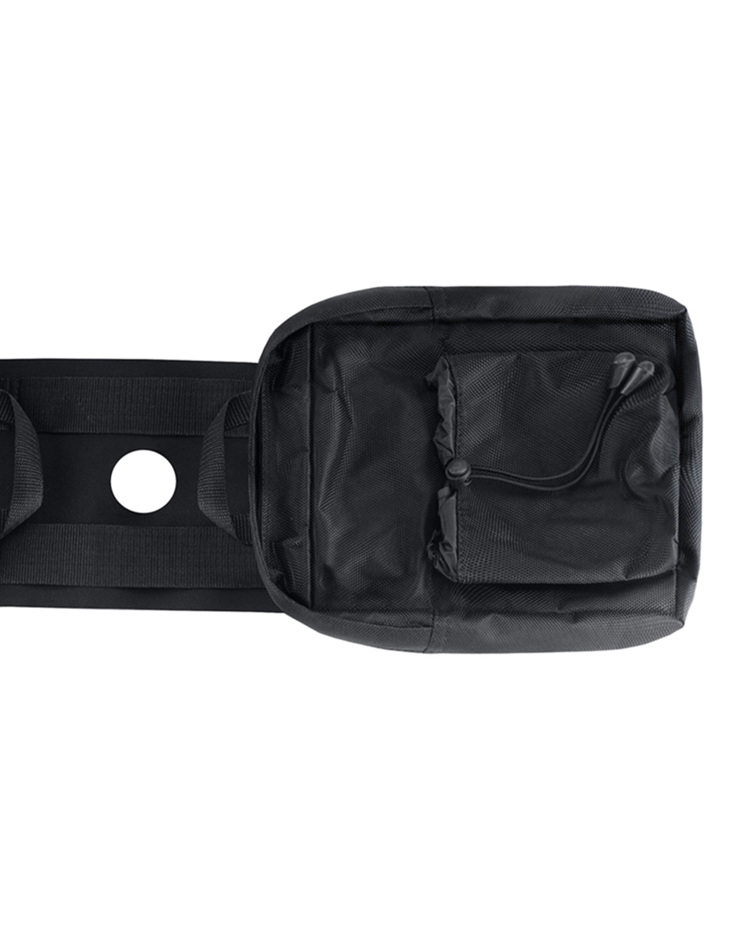 1L - ATV Small Dirt Bike/Enduro Tank-Top Saddlebags Black Side View