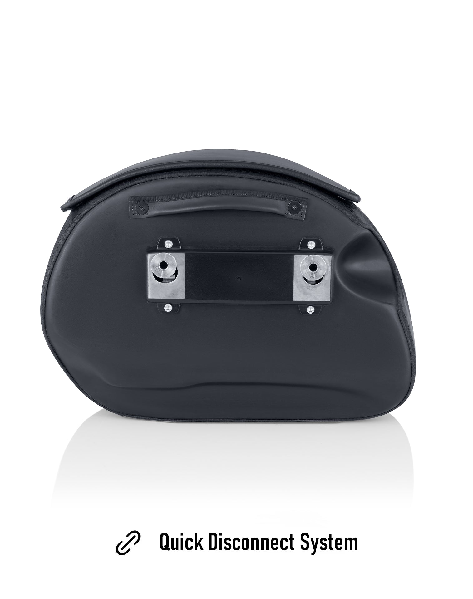 60L - Stealth XL Quick Mount Saddlebags for Harley Softail Standard FXST Quick Disconnect System