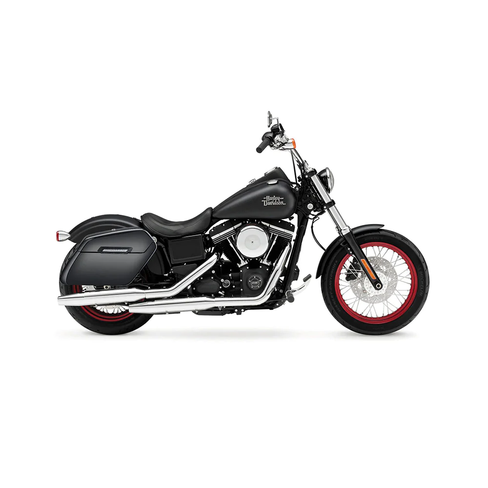 Saddlebags for Harley Dyna Street Bob FXDBI Motorcycle