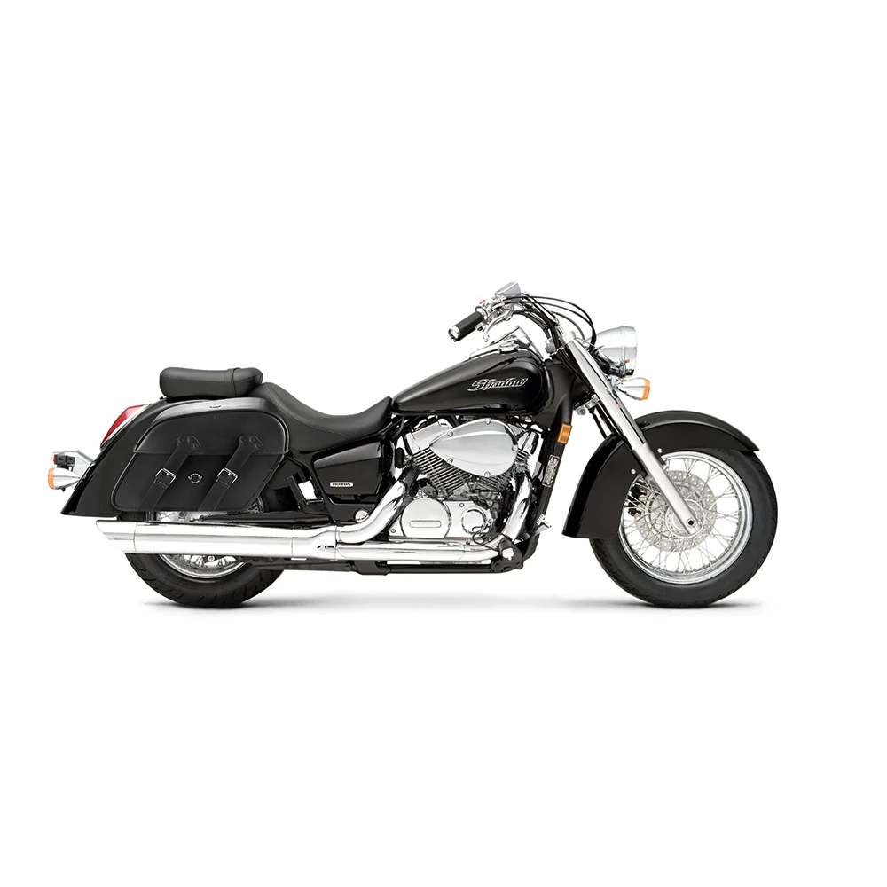 Saddlebags for Honda 750 Shadow Aero Motorcycle