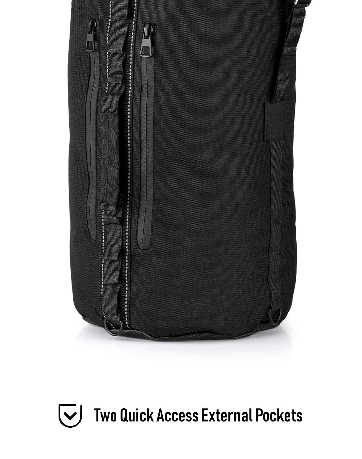 35L - Renegade XL Indian Motorcycle Tail Bag External Pockets