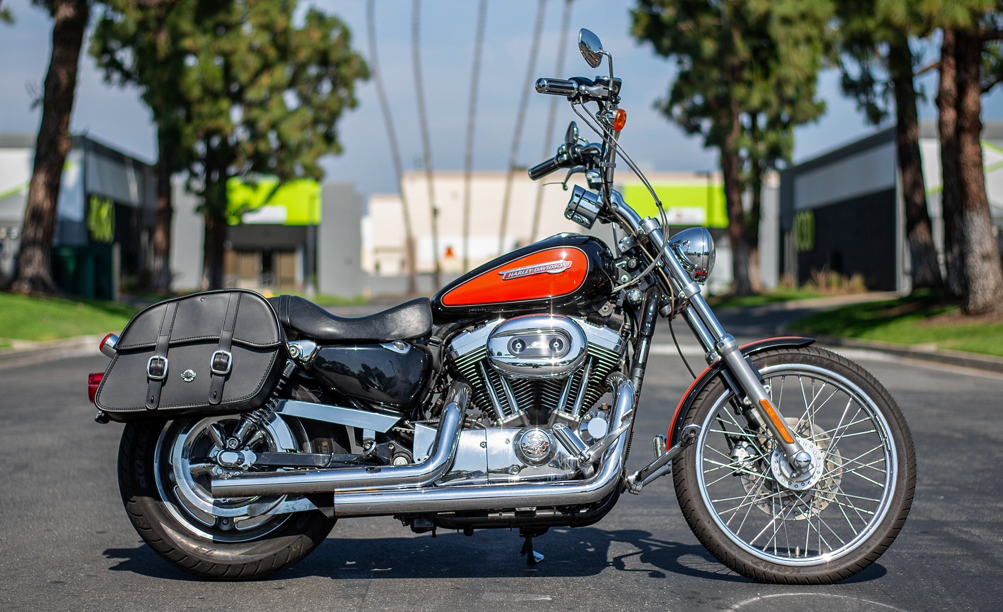 Viking Saddlebags Quick Disconnect System For Harley Davidson Sportster @expand