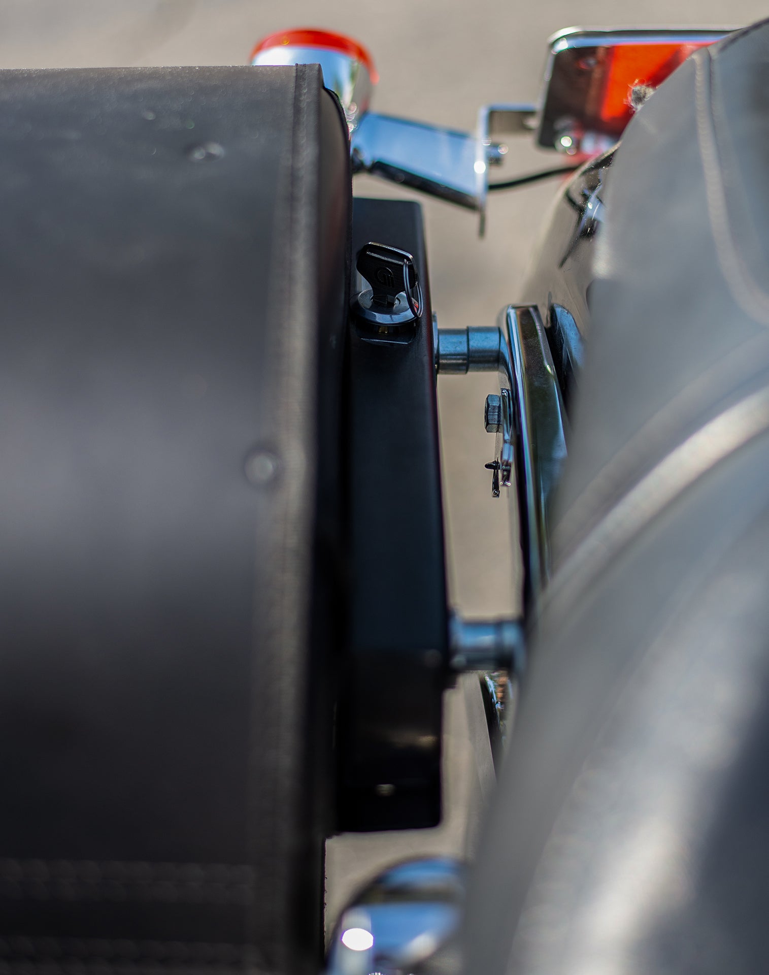 Viking Saddlebags Quick Disconnect System For Harley Davidson Sportster v4