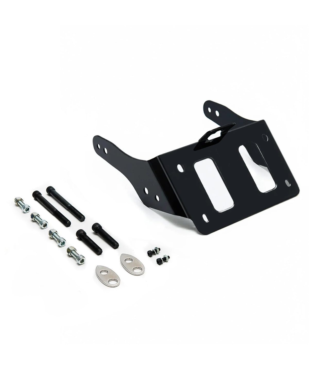 Viking Turn Signal & License Plate Relocation/ Extension Kit For Harley Dyna Wide Glide FXDWG/I Gloss Black
