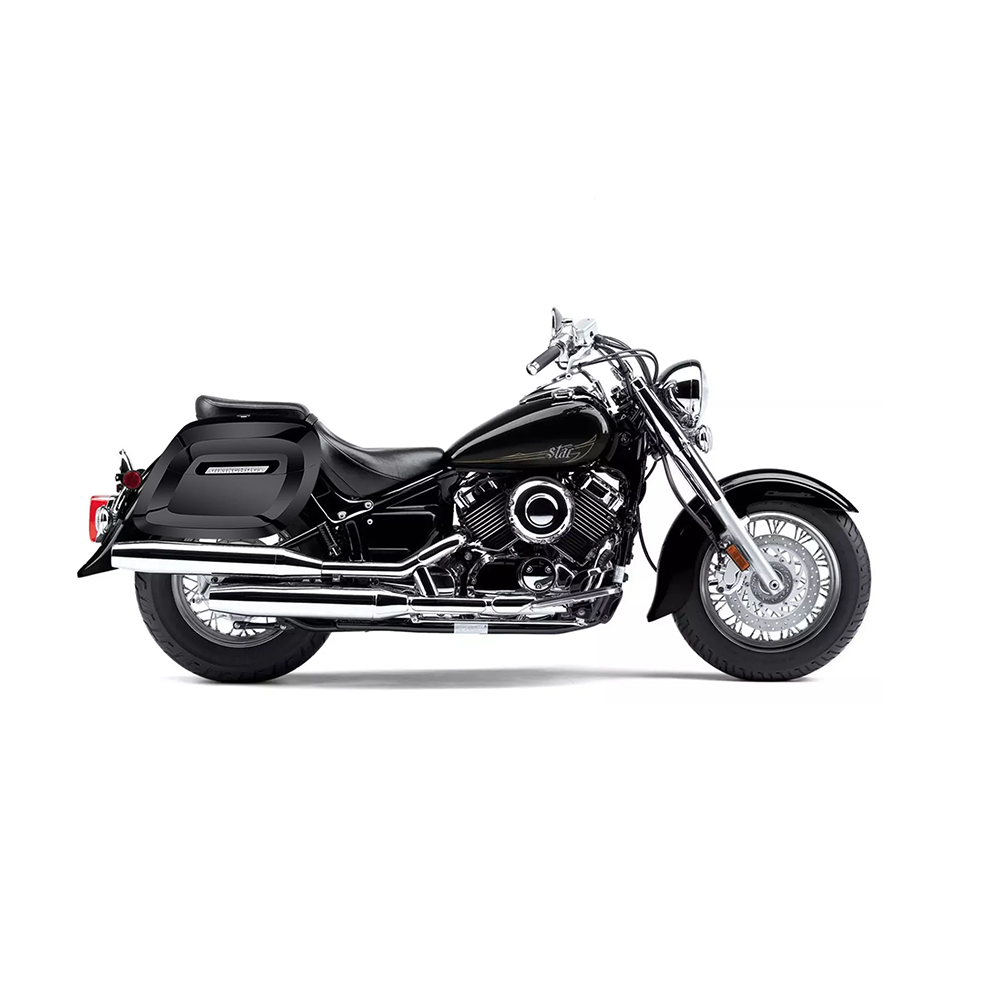 Saddlebags for Yamaha V Star 650 Classic, XVS65A Motorcycle