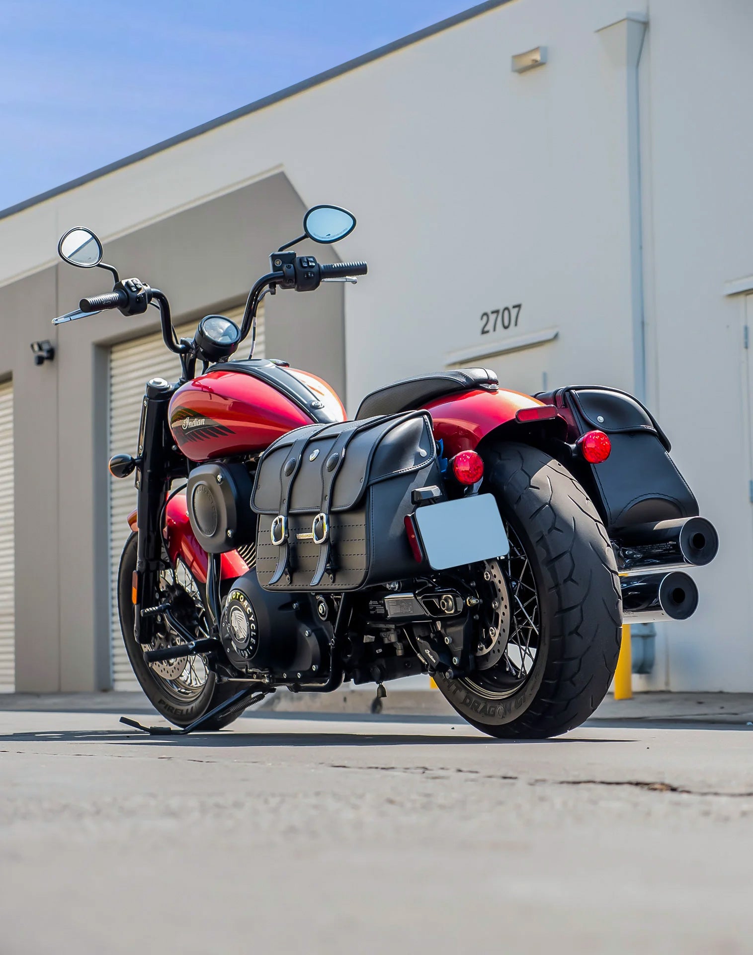 Indian Chief Bobber 2022+ Motorcycle Saddlebags