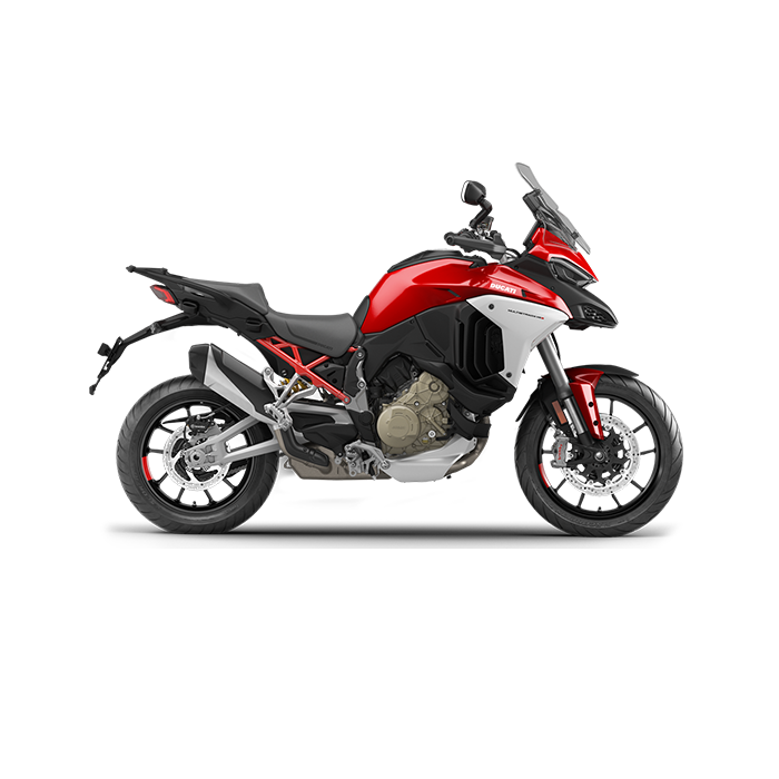 ducati multistrada v4 adventure touring luggage system